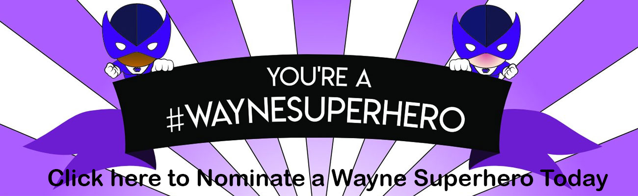 Wayne Superhero banner