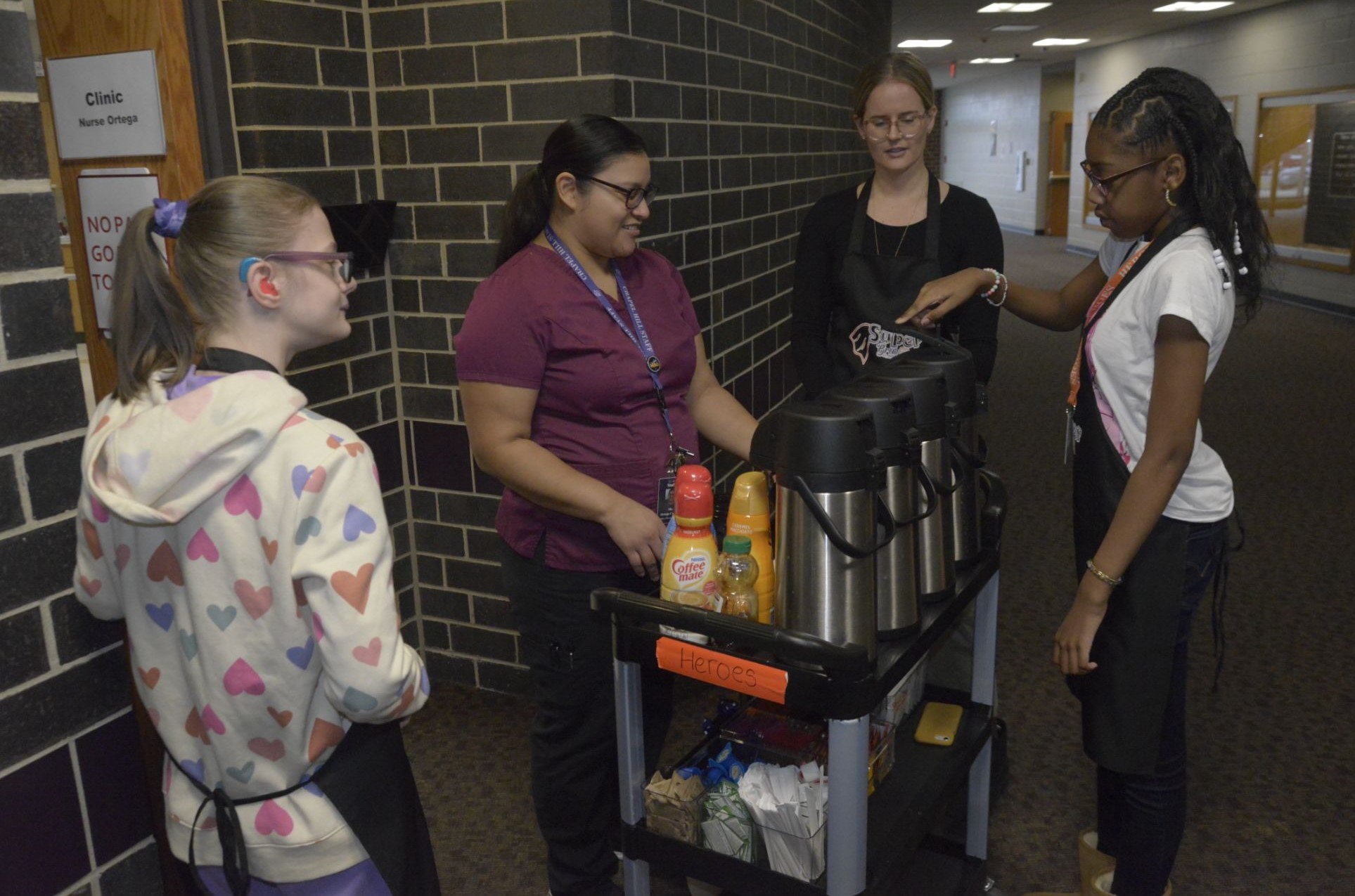 Coffee Cart Helps Students Thrive
