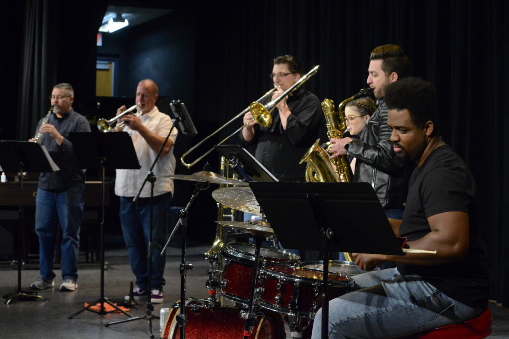 Photo of Hot Horns professional touring ensemble