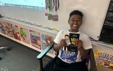 New Graphic Novels Bring Smiles to Chapelwood Elementary